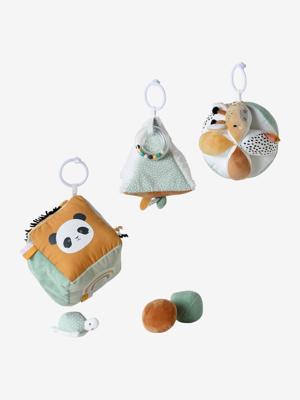 Set van 3 stoffen speeltje thema Tanzania groen Set van 3 stoffen speeltje thema Tanzania groen