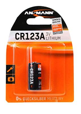 Ansmann CR123 CR123A Fotobatterij Lithium 1375 mAh 3 V 1 stuk(s) Ansmann CR123 CR123A Fotobatterij Lithium 1375 mAh 3 V 1 stuk(s)