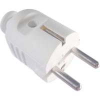 Bachmann 910.270 Stekker met randaarde Kunststof 250 V Wit IP20 - thumbnail