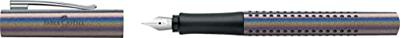 Faber Castell FC-140843 Vulpen Faber-Castell Grip Glam F Zilver Faber Castell FC-140843 Vulpen Faber-Castell Grip Glam F Zilver
