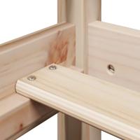 Slaapbank met huisje 80x200 cm massief grenenhout - thumbnail