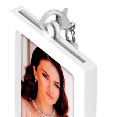 Zep Foto Sleutelhanger AA9W White 35x45 mm Zep Foto Sleutelhanger AA9W White 35x45 mm