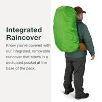 Osprey Rook 65 Backpack Heren Dark Charcoal/Silver Lining 65L - thumbnail