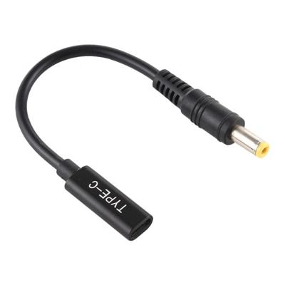 DP USB-C/type-C naar 5 5 x 2.5 mm power adapter lader kabel