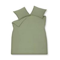Vandyck Vandyck Washed Cotton Dekbedovertrek Smoke Green 140x220 - thumbnail