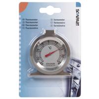 Scanpart koelkast & diepvries thermometer roestvrij staal Koelkast accessoire Grijs - thumbnail