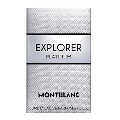 Montblanc Explorer Platinum Eau de parfum Spray 60 ml Heren