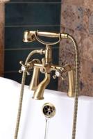 Badmengkraan Sapho Antea met Handdouche 2-knop 11 cm Brons - thumbnail