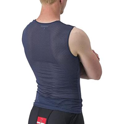 Castelli Pro mesh 2.0 mouwloos ondershirt blauw heren M