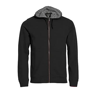 Clique 021044 Classic Hoody Full Zip - Zwart - M