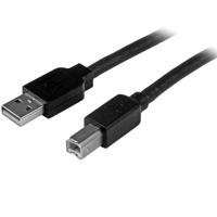 StarTech.com 15 m actieve USB 2.0 A-naar-B-kabel - M/M - thumbnail