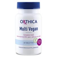 Orthica Multi Vegan 60Tabletten - thumbnail