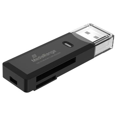 MediaRange MRCS507 geheugenkaartlezer Intern USB 3.0 Zwart