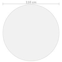 Tafelbeschermer 110 cm 2 mm PVC transparant - thumbnail
