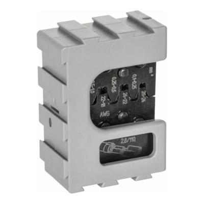 Gedore 8140-11 1830651 Krimpinzetstuk Platte insteekhulzen 0.5 tot 6 mm²