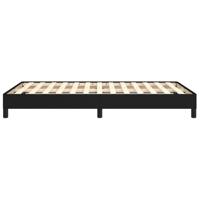 Bedframe zonder matras 120x190 cm stof zwart - thumbnail