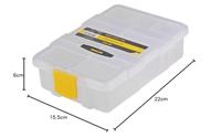 Spro Hd Tackle Box Small - 22x15.5x6 cm - thumbnail