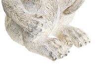 Decoratieve figuren DKD Home Decor 16 x 15 x 30 cm Wit Hars Aap Tropisch Decapé - thumbnail