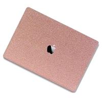Lunso MacBook Pro 16 inch (2019) cover hoes - case - Glitter Rose Goud - thumbnail