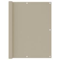 Balkonscherm 120x500 cm oxford stof beige - thumbnail