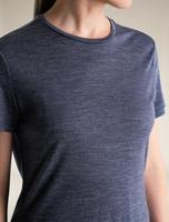 Icebreaker 125 Cool-Lite Sphere III LS T-shirt Dames Midnight Navy Heather M - thumbnail