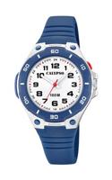 Horlogeband Calypso K5758-1 / K5758-2 Kunststof/Plastic Blauw 10mm - thumbnail