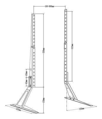 TV houder Aisens DT80F-305 32&quot; 80&quot; 50 kg