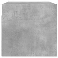 Wandkasten met glazen deuren 2 st 68,5x37x35 cm betongrijs - thumbnail