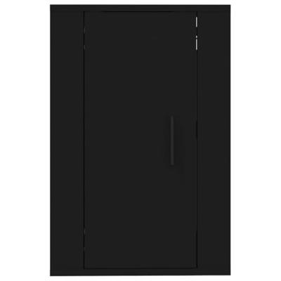 Tv-wandmeubel 40x34,5x60 cm zwart Tv-wandmeubel 40x34,5x60 cm zwart