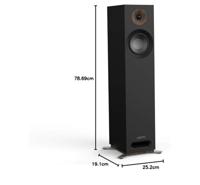 JAMO S 805 B PAR 160 W luidspreker (2,0 kanalen, bekabeld, 160 W, 49-26000 Hz, 8 ohm, zwart) - thumbnail