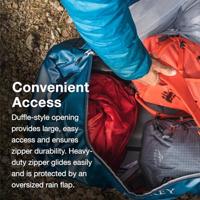 Osprey Transporter 120 Duffel Black O/S - thumbnail