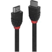LINDY 36770 HDMI-kabel HDMI Aansluitkabel HDMI-A-stekker 0.50 m Zwart 8K UHD - thumbnail
