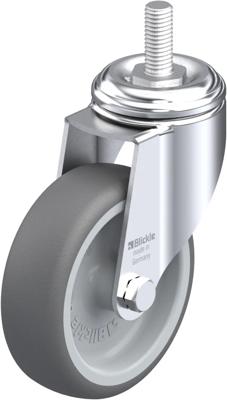 Blickle LKRA-PATH 101G-GS12 Zwenkwiel Wieldiameter: 100 mm Draagvermogen (max.): 120 kg 1 stuk(s)