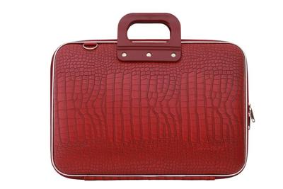 Bombata laptoptas Cocco 43 x 33 cm kunstleer rood 2-delig