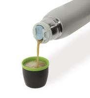 Reisthermosfles JATA 918 500 ml Grijs Metaal Roestvrij staal - thumbnail