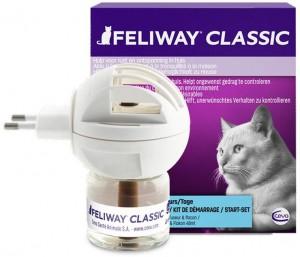 Feliway Classic Verdamper voor de kat Verdamper + Vulling 48 ml