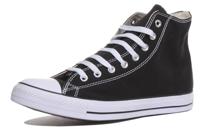 Casual Herensneakers Converse Chuck Taylor All Star High Top Zwart Schoenmaat 44 - thumbnail