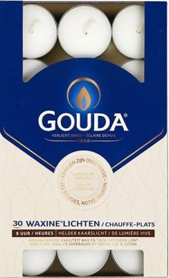 Gouda Theelichten 8 uur 30 stuks Gouda Theelichten 8 uur 30 stuks