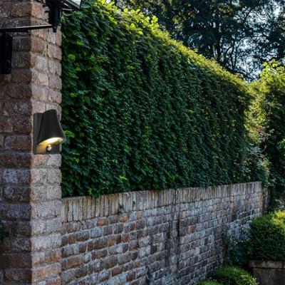 QAZQA Buiten wandlamp zwart IP44 met bewegingsmelder - Femke