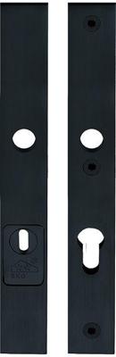 Formani Square LSQSM-28KT massieve veiligheidsschilden met kerntrekbeveiliging kruk/kruk SKG*** PC55 - mat zwart