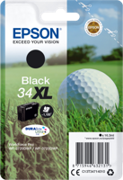 Epson Golf ball Singlepack Black 34XL DURABrite Ultra Ink - thumbnail