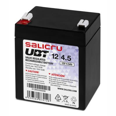 Batterij voor Ononderbreekbaar Stroomvoorzieningssysteem SAI Salicru 013BS000006 VRLA 4.5 Ah 12 V 12V