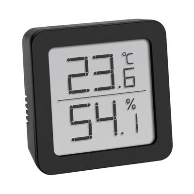 TFA Dostmann 30.5051.01 Thermo- en hygrometer Zwart