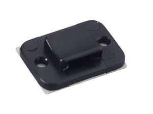 HellermannTyton TY3G1S-W-C1 Bevestigingssokkel Zelfklevend, Schroefbaar 151-11310 Halogeenvrij, UV-stabiel, Weerbestendig Zwart 1 stuk(s)