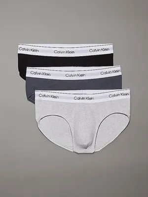 Calvin Klein onderbroeken 3-pack heup slips heren - Hip Brief - Katoenen heren ondergoed - Mannen onderbroeken