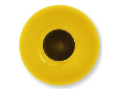 Pip Studio Metalen Vaas Geel 23cm