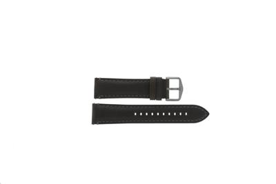 Horlogeband Fossil FS5378 Leder Donkerbruin 22mm Horlogeband Fossil FS5378 Leder Donkerbruin 22mm