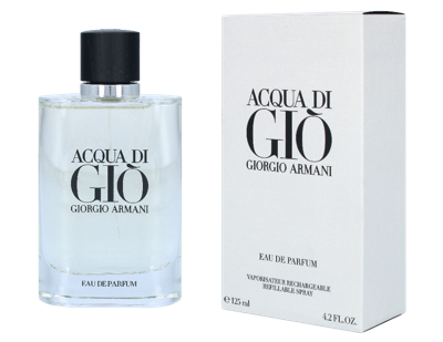 Armani Acqua di Gio Pour Homme Eau de parfum Spray 125 ml Heren Armani Acqua di Gio Pour Homme Eau de parfum Spray 125 ml Heren
