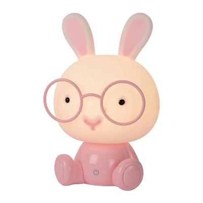 Lucide DODO RABBIT - Nachtlamp Kinderkamer - LED 3 StepDim - 1x3W 4000K - Roze Lucide DODO RABBIT - Nachtlamp Kinderkamer - LED 3 StepDim - 1x3W 4000K - Roze