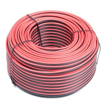 Luidsprekerkabel 2 x 1mm 50 M Rood Zwart 40-42246